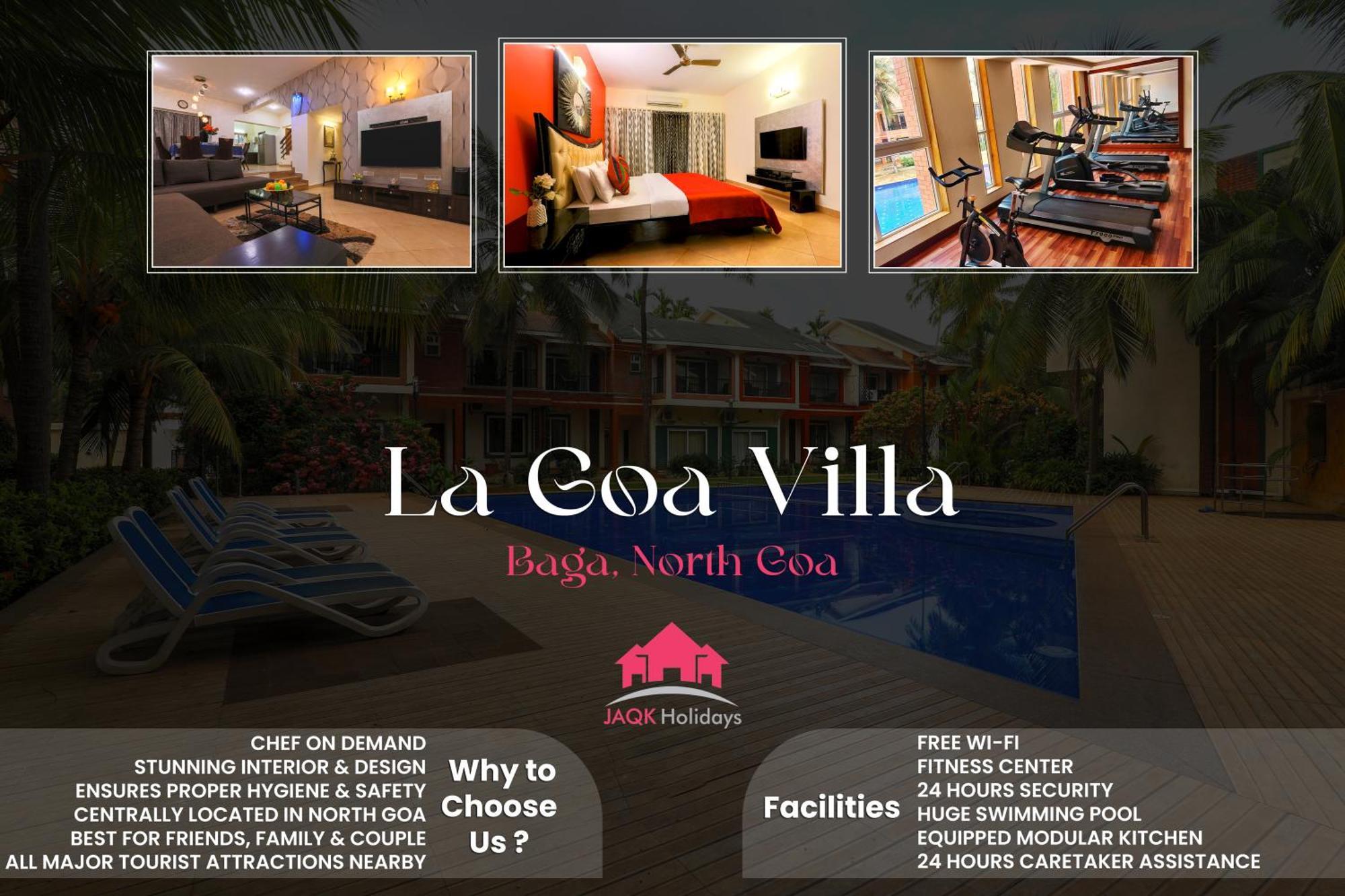 La Goa Villa - 4Bhk, Baga Exterior photo