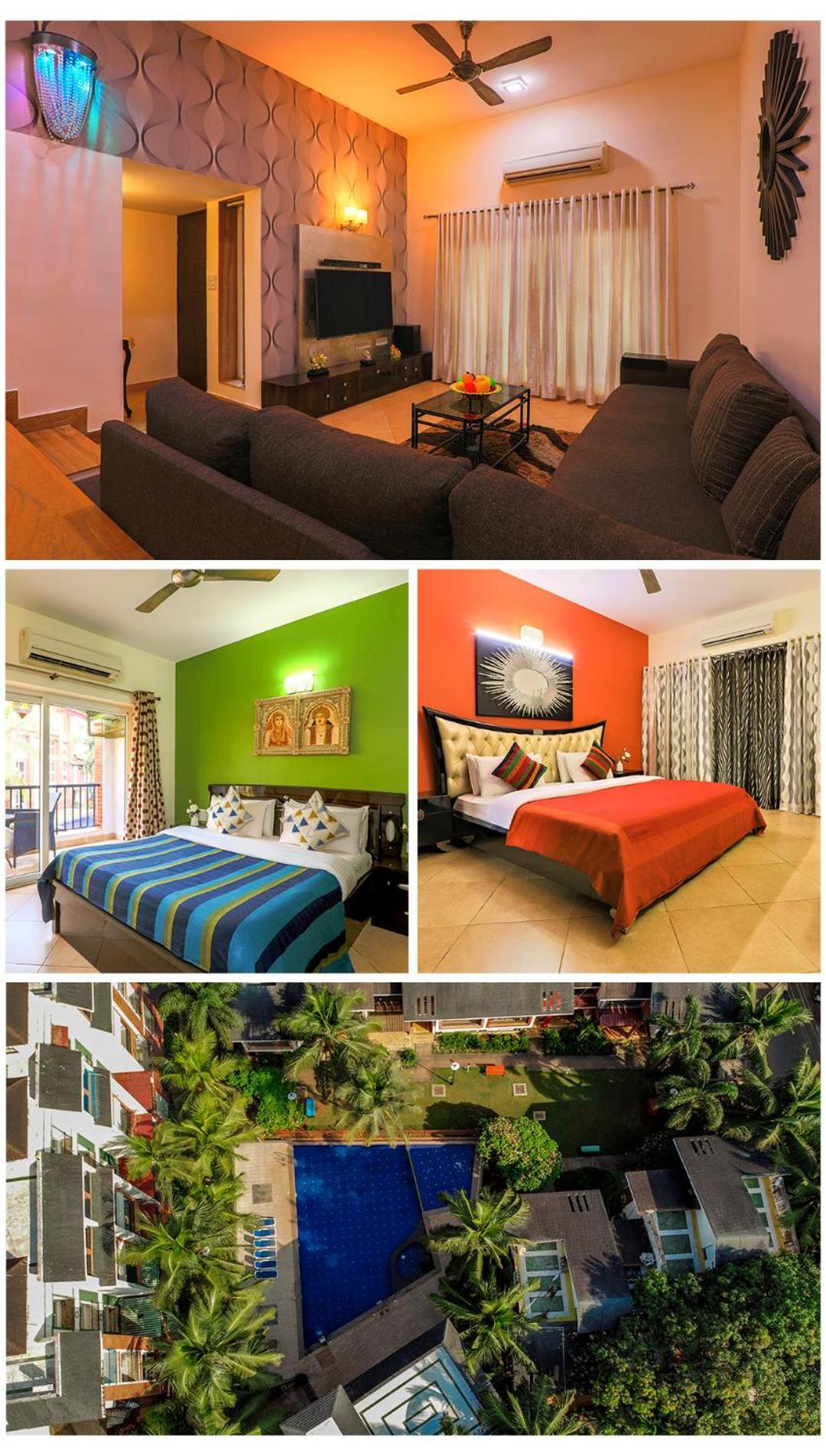 La Goa Villa - 4Bhk, Baga Exterior photo